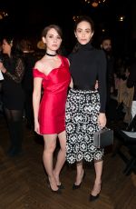 EMMY ROSSUM at Monse Front Row Show at New York Fashion Week 02/12/2016