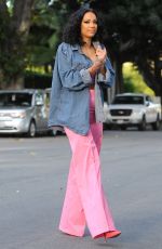 ERICA MENA on the Set of a Photoshoot in Beverly Hills 02/01/2016