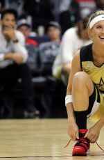 EUGENIE BOUCHARD at NBA Celebrity All-star Game in Toronto 02/12/2016