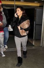 EVA LONGORIA Arrives at LAX Airport in Los Angeles 02/02/2016