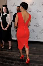 EVA LONGORIA at Public Displays of Godiva Event in Glendale 02/03/2016