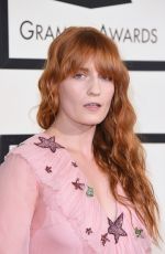 FLORENCE WELSCH at Grammy Awards 2016 in Los Angeles 02/15/2016
