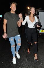 FRANCESCA TOOLE at Tuptup Palace Nightclub in Newcastle 02/11/2016