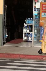 FRENCHY MORGAN Leaves a Store in Santa Monica 01/31/2016