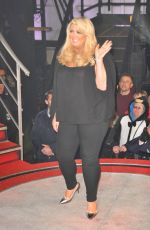 GEMMA COLLINS at Celebrity Big Brother Live Eviction Show in Hertfordshire 02/02/2016