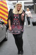 GEMMA COLLINS Out and About in West London 02/04/2016