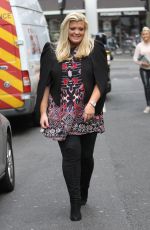 GEMMA COLLINS Out and About in West London 02/04/2016