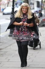 GEMMA COLLINS Out and About in West London 02/04/2016