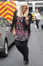 GEMMA COLLINS Out and About in West London 02/04/2016