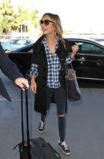 GIADA DE LAURENTIIS at LAX Airport in Los Angeles 02/11/2016