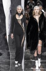 GIGI and BELLA HADID at Rihanna’s Fenty x Puma Fashion Show in New York 02/12/2016
