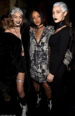 GIGI and BELLA HADID at Rihanna’s Fenty x Puma Fashion Show in New York 02/12/2016