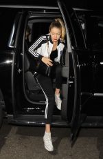 GIGI HADID Arrives at Nice Guy in West Hollywood 02/03/2016