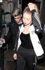 GIGI HADID Arrives at Nice Guy in West Hollywood 02/03/2016