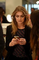 GIGI HADID at Diane Von Furstenberg Fall 2016 Fashion Shoe in New York 02/14/2016