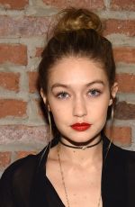 GIGI HADID at IMG Models Celebrates SI Swimsuit Issue in New York 02/15/2016