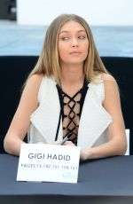 GIGI HADID at SI Sswimsuit 2016 Swim Beach in Miami 02/17/2016