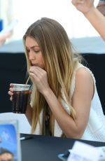 GIGI HADID at SI Sswimsuit 2016 Swim Beach in Miami 02/17/2016