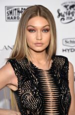 GIGI HADID at Sports Illustrated Swimsuit 2016 NYC VIP Press Event 02/16/2016