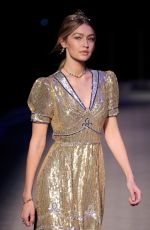 GIGI HADID at Tommy Hilfiger Fall 2016 Fashion Show in New York 