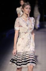 GIGI HADID at Tommy Hilfiger Fall 2016 Fashion Show in New York 