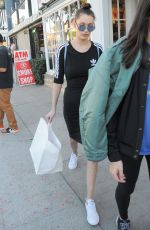 GIGI HADID Leaves Round Two Store in Los Angeles 02/05/2016