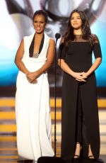 GINA RODRIGUEZ at 47th naacp Image Awards in Pasadena 02/05/2016