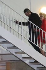 GWEN STEFANI and Blake Shelton Heading to a Valentine Date in Beverly Hills 02/12/2016