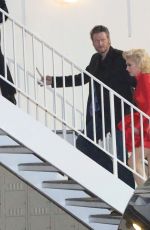 GWEN STEFANI and Blake Shelton Heading to a Valentine Date in Beverly Hills 02/12/2016