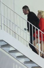 GWEN STEFANI and Blake Shelton Heading to a Valentine Date in Beverly Hills 02/12/2016