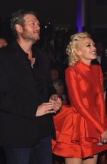 GWEN STEFANI at 2016 Pre-grammy Gala and Salute to Industry Icons in Beverly Hills 02/14/2016