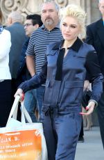 GWEN STEFANI Leaves a Church Service in Los Angeles 02/07/2016