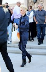 GWEN STEFANI Leaves a Church Service in Los Angeles 02/07/2016