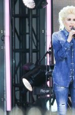 GWEN STEFANI Rehearsal at Jimmy Kimmel Live in Hollywod 