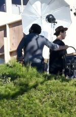 GWYNETH PALTROW on the Set of a Photoshoot in Malibu 02/10/2016