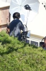 GWYNETH PALTROW on the Set of a Photoshoot in Malibu 02/10/2016