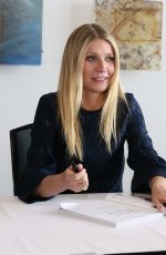 GWYNETH PALTROW Signs Her Book 