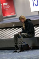 HAILEY BALDWIN Arrives to Superbowl in San Fransisco 02/06/2016