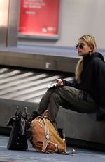 HAILEY BALDWIN Arrives to Superbowl in San Fransisco 02/06/2016