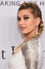 HAILEY BALDWIN at 2016 amfar New York Gala 02/10/2016