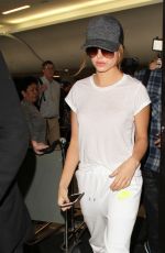 HAILEY BALDWIN at Los Angeles International Airport 02/19/2016