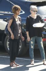 HALLE BERY at Cafe Med in West Hollywood 02/20/2016