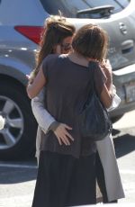 HALLE BERY at Cafe Med in West Hollywood 02/20/2016