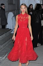 HANNAH FERGUSON Arrives at 2016 amfar New York Gala 02/10/2016