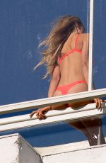 HANNAH FERGUSON in Bikini on the Set of a Photoshoot in Miami 02/18/2016