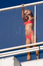 HANNAH FERGUSON in Bikini on the Set of a Photoshoot in Miami 02/18/2016