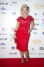 HANNAH SPEARRITT at Whatsonstage Awards in London 02/21/2016