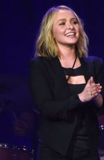 HAYDEN PANETTIERE at Nshville for Africa Show at Ryman Auditorium i Los ANgeles 02/15/201