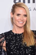 HEIDI KLUM at 2016 amfar New York Gala 02/10/2016