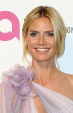 HEIDI KLUM at Elton John Aids Foundation’s Oscar Viewing Party in West Hollywood 02/28/2016